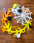 Halloween 3D Printed LEGO Inspired Wreath