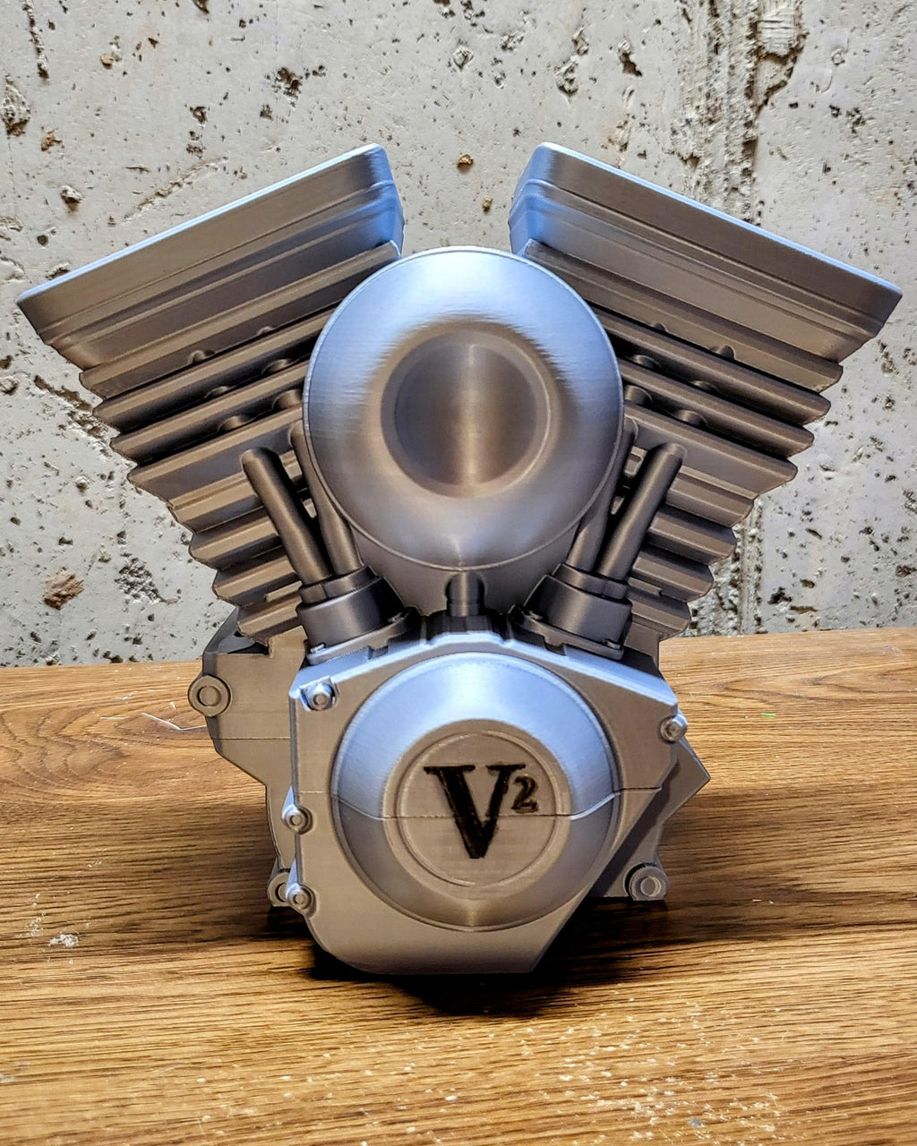 3D Printed V-Twin Pen Holder