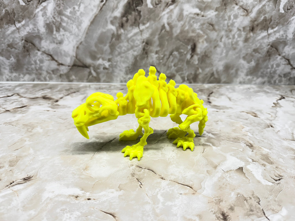 Skeleton Sabertooth Tiger