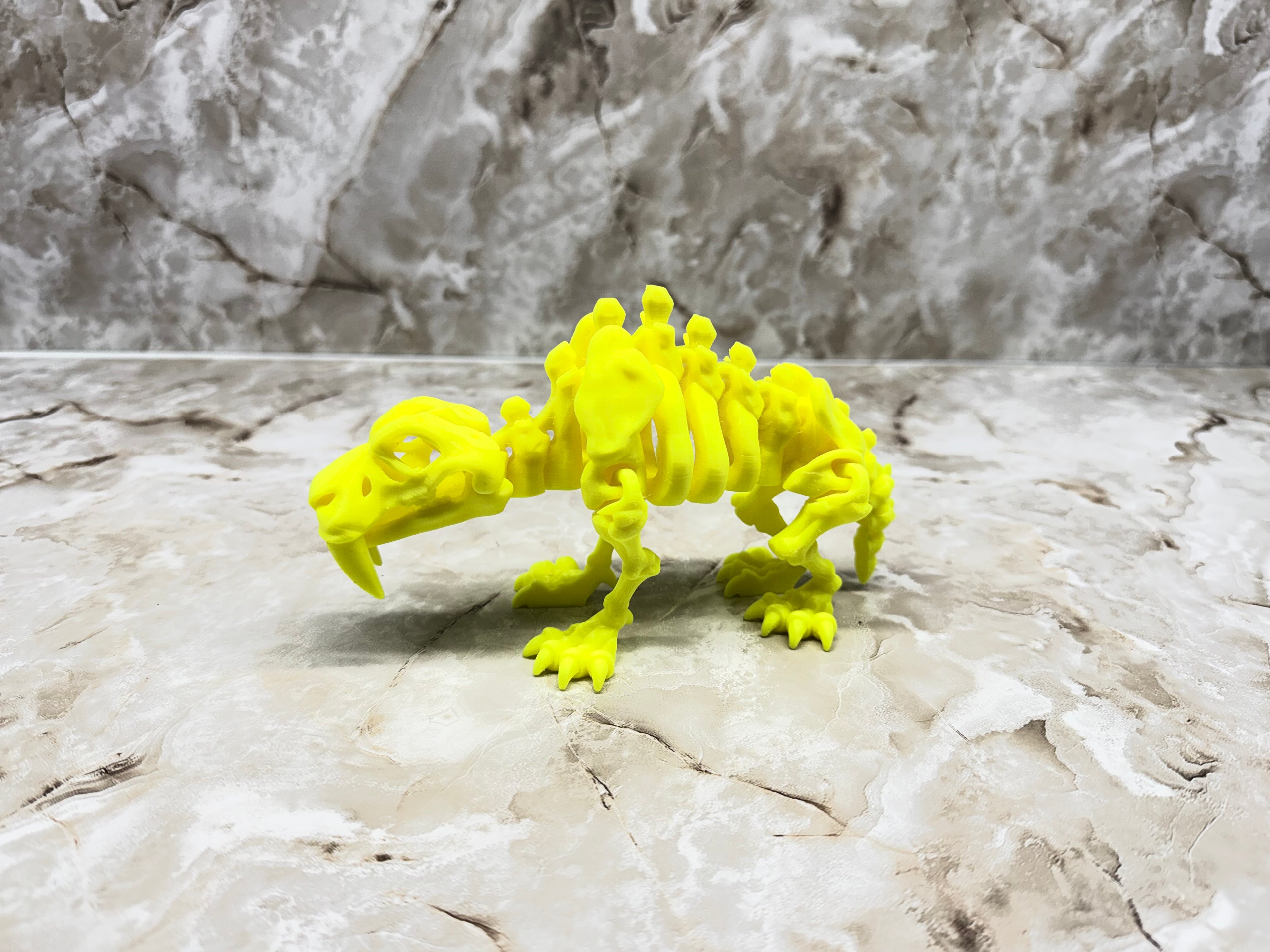 Skeleton Sabertooth Tiger