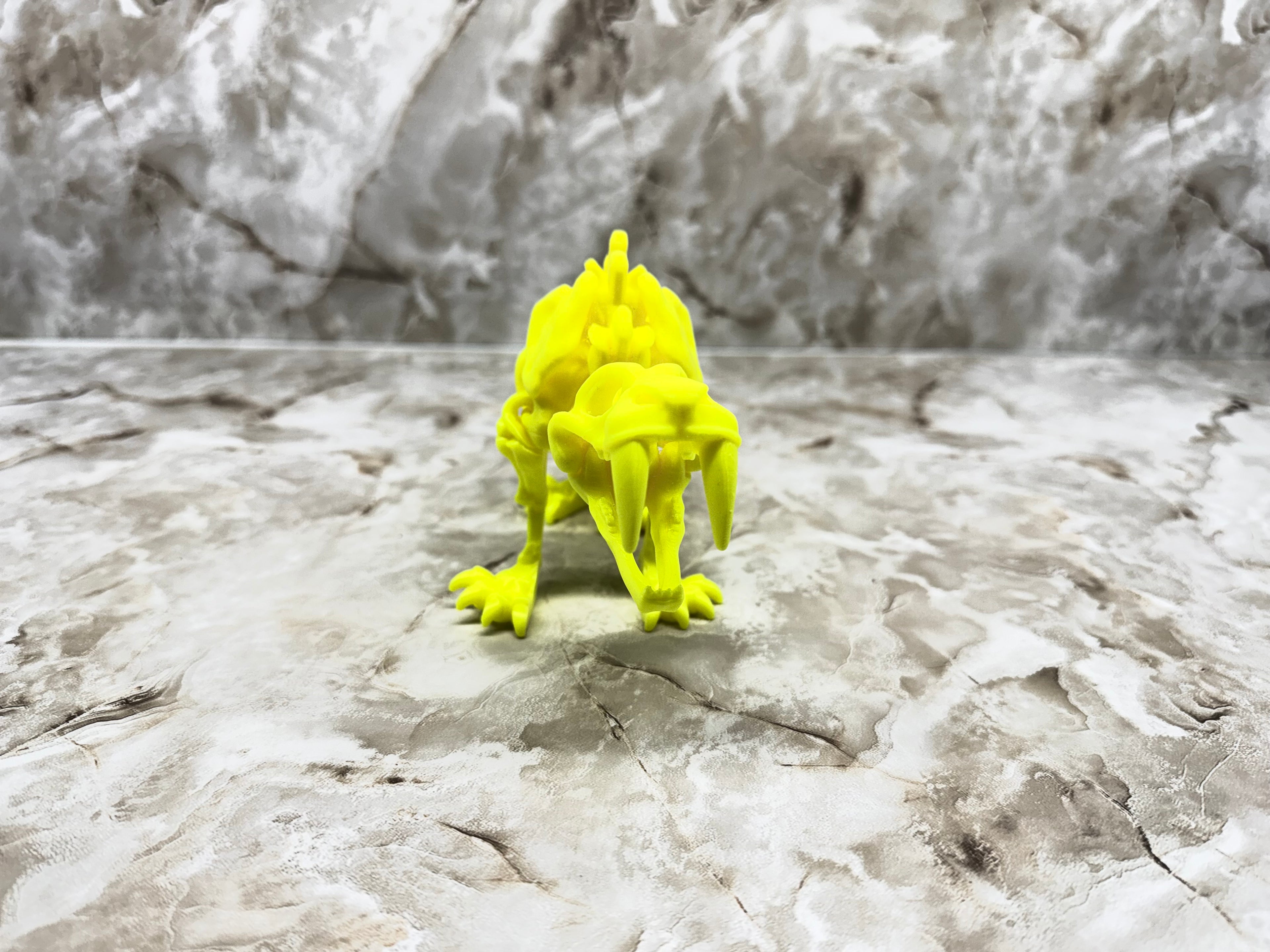 Skeleton Sabertooth Tiger