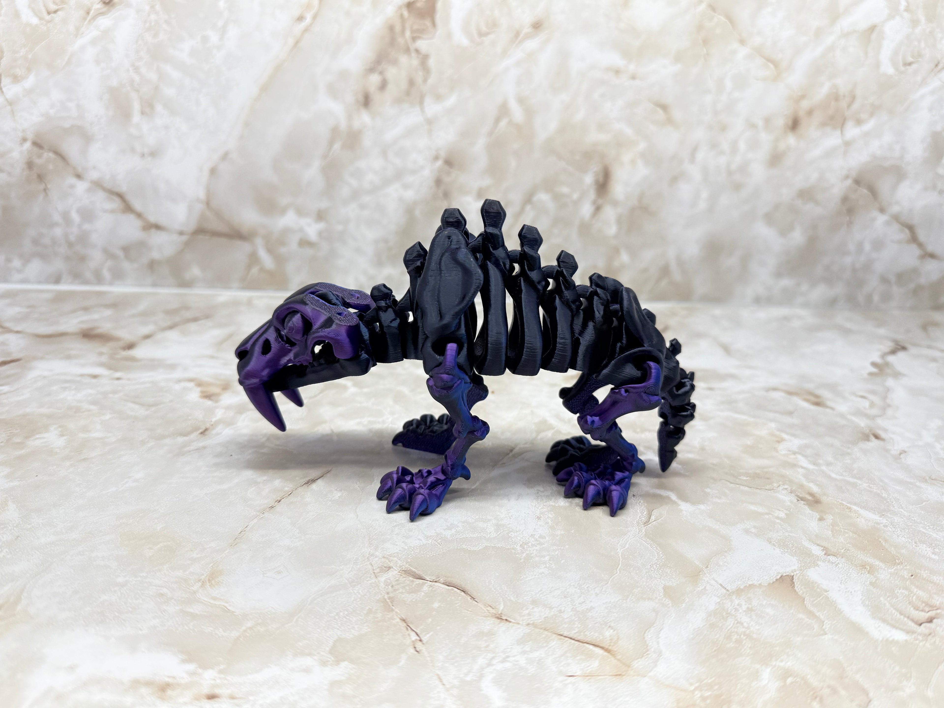Skeleton Sabertooth Tiger
