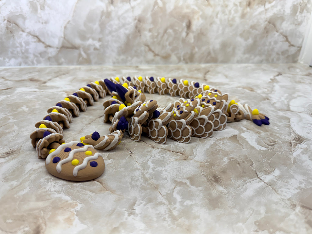 Easter cookie dragon