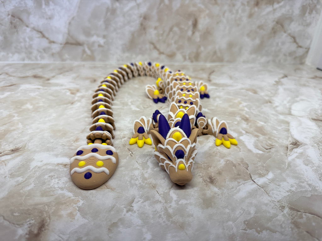 Easter cookie dragon