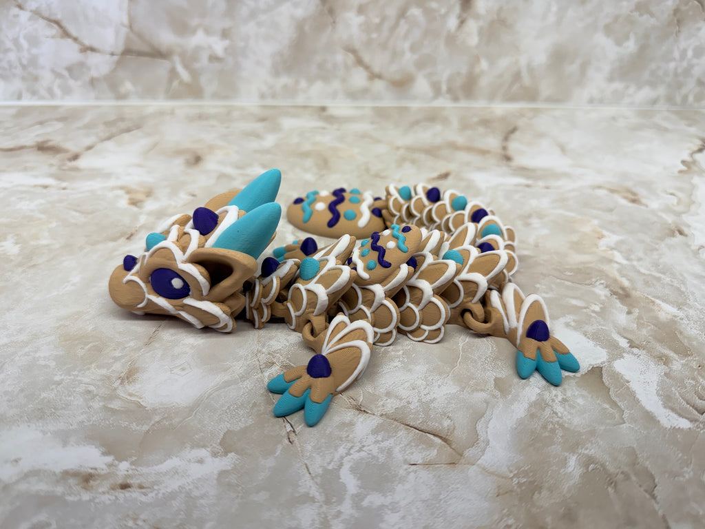 Easter cookie dragon