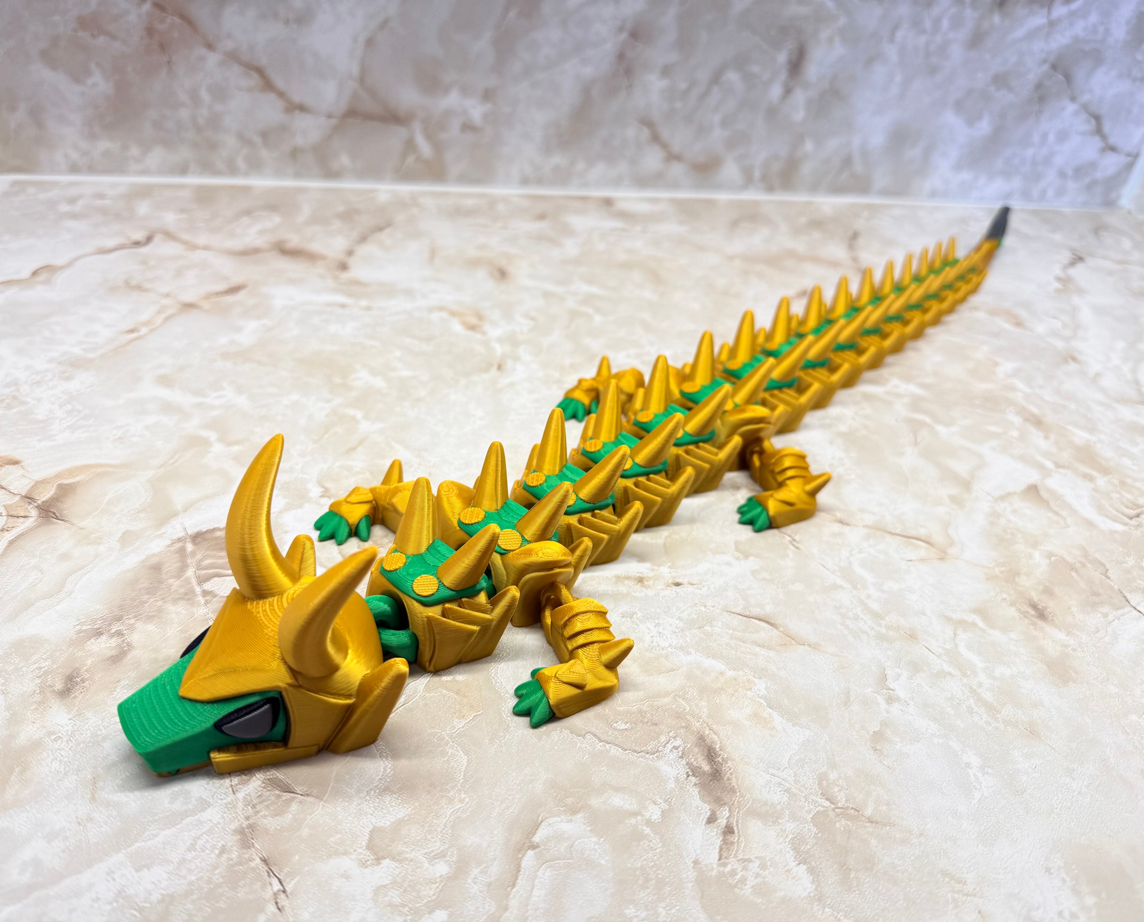 Giant Green God Dragon