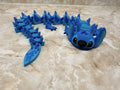 Large Blue Alien Dragon
