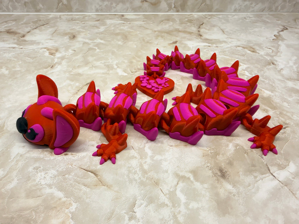 Large Pink Alien Dragon
