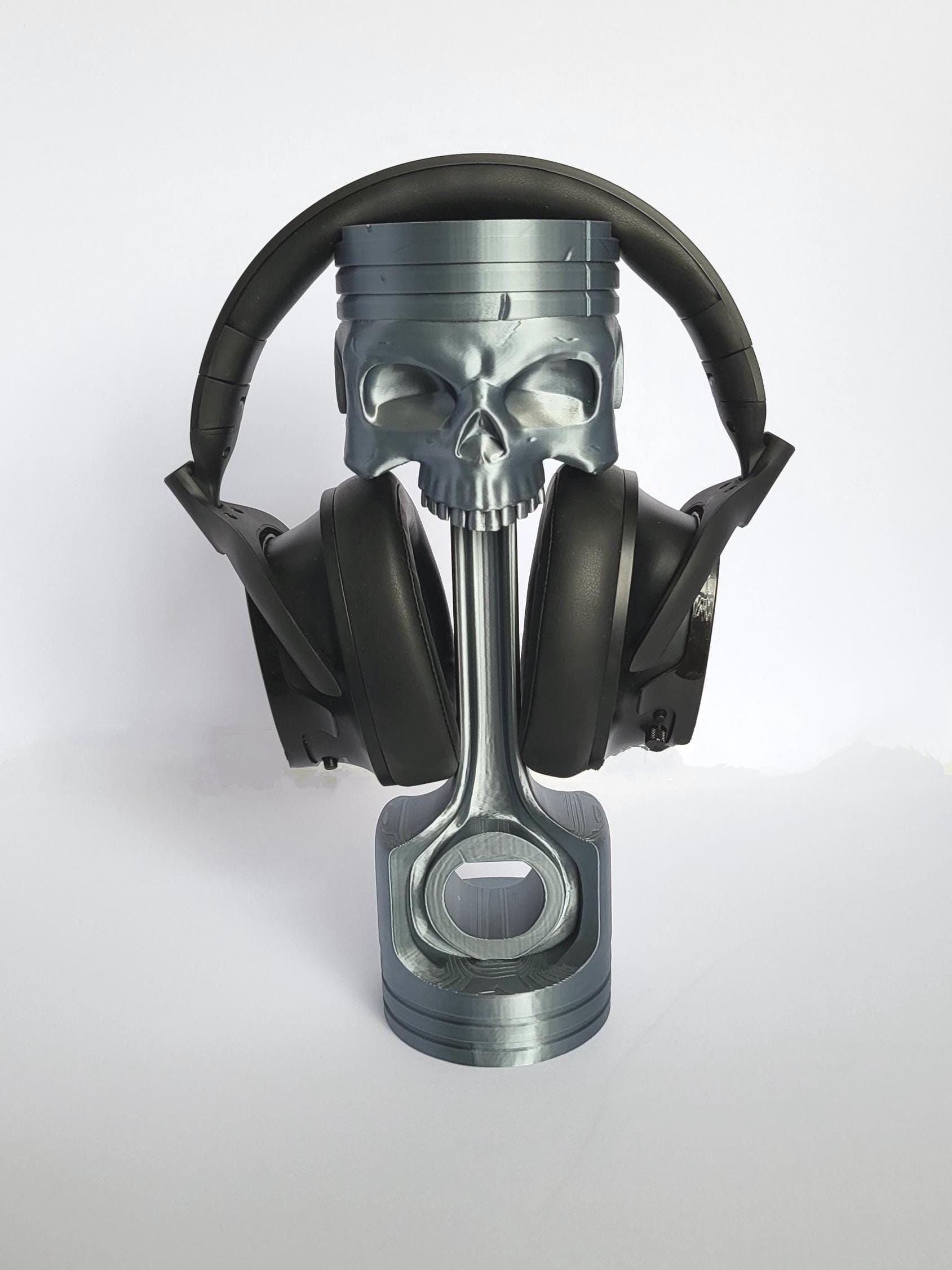 Skull Piston Headphone Stand