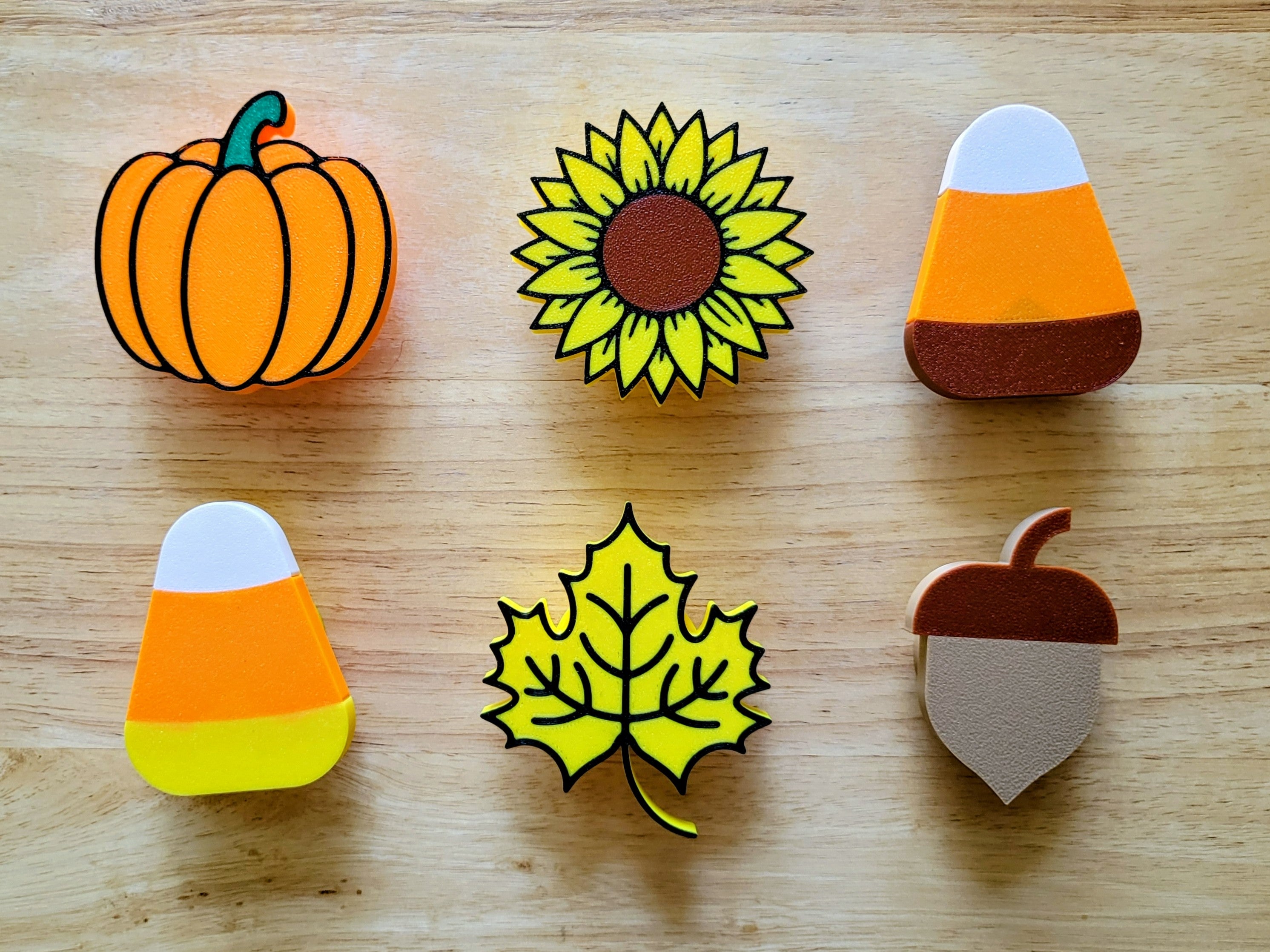 Autumn 3D Printed LEGO Inspired Wreath