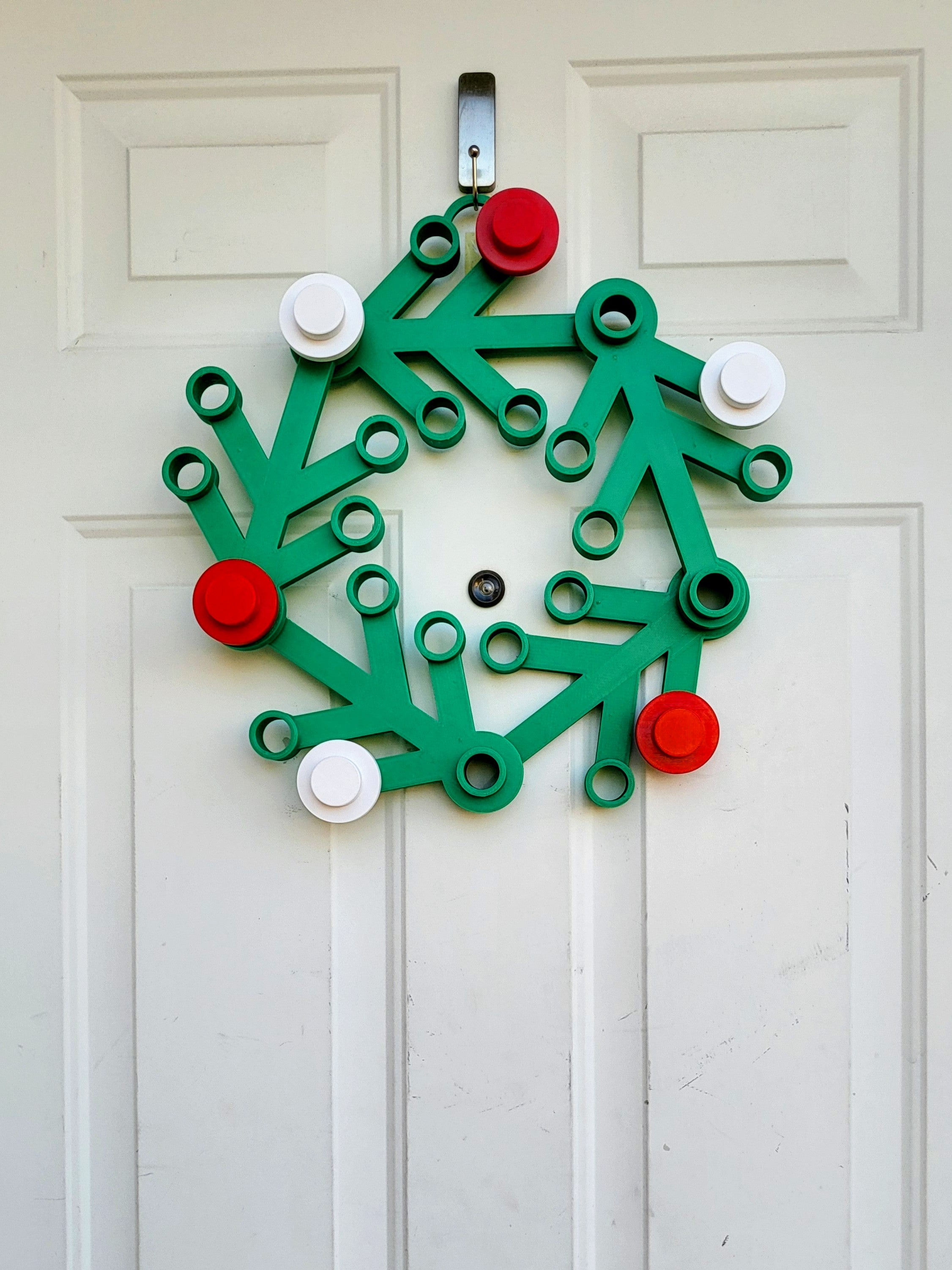 3D Printed LEGO Inspired Wreath